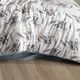 Постільна білизна Hobby. Poplin Estate сірого кольору-Євро - зображення 4