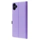 Чехол книжка WAVE Premium Flap Case для Samsung Galaxy A05 light purple - изображение 1