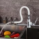 Смеситель для кухни с гибким изливом FRAP F4458 - изображение 3