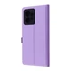 Чехол книжка WAVE Premium Flap Case для Xiaomi Redmi Note 12 4G light purple - изображение 1