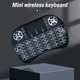 Міні бездротова клавіатура-пульт Mini Keyboard з тачпадом та LED підсвіткою - зображення 5