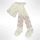 Дитячі колготки 9-10 років бавовняні на дівчинку Bella Calze 134-140 см Білі (0896) - зображення 1
