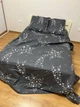 Постельное белье Soft полуторное черное Звезды 150х215 см - изображение 3