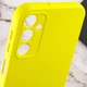 Чохол TPU GETMAN Liquid Silk Full Camera Samsung Galaxy A16 4G/5G Жовтий / Flash - зображення 6