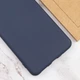 Чехол TPU GETMAN Liquid Silk Full Camera для Xiaomi Redmi 14C / Poco C75 Синий / Midnight Blue - изображение 3
