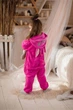 Пижама детская кигуруми для девочки Kigurumi Стич розовый 115-125 см розовая - изображение 2
