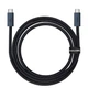 Кабель Baseus Flash 2 USB4 Full-Featured Charging Cable USB-C to USB-C 240W 5.9ft Cluster Black (P10311803112-00) - изображение 4