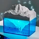 Ночник BauTech с Bluetooth колонкой полярный ледник с ароматерапией 800 мАч Белый (1014-976-00) - изображение 1