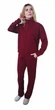 Женский костюм из ангоры Capricious CAPS0096 3XL бордовый - изображение 1
