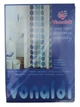 Шторка - занавеска для ванной VONALDI Perde 180х200 см синяя (VZP30083) - изображение 3