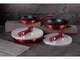 Набір сковорідок Berlinger Haus Metallic Line Burgundy Edition (BH-7053) - зображення 3