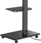 Підлогова стійка для телевізора OfficePro TVS302B 37"-75" Black - зображення 8