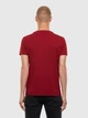 T-shirt męski Diesel T-DIEGOS-N22 A008280HAYU44J XXL (7US) Bordowy (8059010150580) - obraz 2