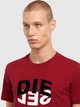 T-shirt męski Diesel T-DIEGOS-N22 A008280HAYU44J XXL (7US) Bordowy (8059010150580) - obraz 3