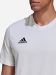 Футболка чоловіча Adidas ENT 22 Tee HC0452 M Біла (4065418933681) - зображення 4