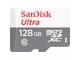 Карта пам'яті SanDisk 128 GB microSDHC UHS-I Ultra (SDSQUNR-128G-GN6MN) - изображение 1