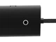 USB-хаб BASEUS Lite Series 4-Port Type-A HUB 0.25m Black (WKQX030001) - изображение 3