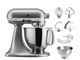 Кухонна машина KitchenAid Artisan 4,8 л 5KSM175PSECU з відкидним блоком срібляста - изображение 2