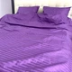 Комплект постельного белья двоспальный MakSon Elegant Purple, страйп-сатин, 100% хлопок (019-1175210С) - изображение 4