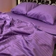 Комплект постельного белья полуторный MakSon Elegant Purple, страйп-сатин, 100% хлопок (019-1145210С) - изображение 1