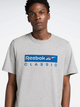 Футболка бавовняна довга чоловіча Reebok Gs Reebok Classic Ss 100071169 S Сіра (4066761060932) - зображення 4