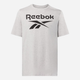 Футболка довга чоловіча Reebok Identity Big 100071173 M Сіра (4066763454241) - зображення 6