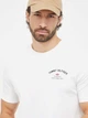 Футболка хлопковая мужская Tommy Hilfiger MW0MW33697 S Белая (8720645683957) - изображение 3