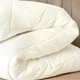 Одеяло IDEIA - Wool Premium шерстяное теплое молочное 140x210 полуторное (400 гр/м2) - изображение 5