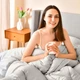 Ковдра IDEIA — Nordic Comfort зимова сіра 140x210 полуторна (300 г/м2) - зображення 5