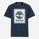 T-shirt męski bawełniany Timberland TB0A5WQQ L Niebieski (194902954230) - obraz 5