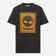 T-shirt męski bawełniany Timberland TB0A5WQQ S Czarny (194902955299) - obraz 5