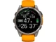 Спортивний годинник Garmin Fenix 8 47mm AMOLED Sapphire Titanium w. Spark Orange/Graphite Silicone Band (010-02904-10/11) - изображение 10