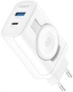 Мережевий зарядний пристрій 3mk HARDY for APPLE | 2 in 1 | GaN 33W | PD, QC3.0, PPS | TYPE-C USB-A | White - зображення 1
