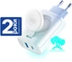 Мережевий зарядний пристрій 3mk HARDY for APPLE | 2 in 1 | GaN 33W | PD, QC3.0, PPS | TYPE-C USB-A | White - зображення 2