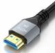 HDMI кабель 1 метр Ver 2.1 8K 60Hz 4K 120Hz 48Gbps чорний - зображення 2