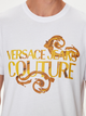 Футболка бавовняна довга чоловіча Versace Jeans Couture vjc76gahg00cj00gg03 XL Біла (8052019589610) - зображення 4