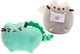 Набор мягких игрушек 2Life Pusheen cat 12х15 см и 12х17 см v-12383 - изображение 1
