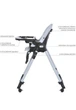 Стульчик ME 1037-B CRYSTAL Gray (1шт) для кормления El Camino - изображение 3