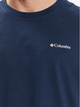 Футболка бавовняна чоловіча Columbia CSC Basic Logo Short Sleeve 1680053474 S Темно-синя (195978524273) - зображення 4