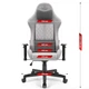 Компьютерное кресло Hell's Chair HC-1006 Grey-Black ткань (5905496912224) - изображение 4