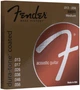 Струны для акустических гитар Fender 80/20 Dura-tone 13-56 Coated Acoustic Guitar Strings - изображение 2