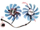 Вентилятор кулер Ecotherm для видеокарты HIS RX 580 590 95 мм (FDC10H12S9-C FDC10U12S9-C CF1015H12D) комплект 2 шт №179 - изображение 3