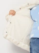 Детская демисезонная шуба для девочки Minoti 20fur41 41227JNR 92-98 см Белая (5063025310382) - изображение 5
