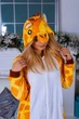 Пижама женска кигуруми Kigurumi Жираф L оранжевая - изображение 3