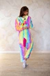 Пижама женска кигуруми Kigurumi Единорог радужной M разноцветная - изображение 2