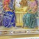 Икона "Святая Троица" на стекле в белой раме - изображение 5