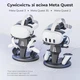 Зарядна станція, підставка, тримач для Meta Quest 3 / Meta Quest 3S / Meta Quest 2 - зображення 2