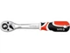 Трещотка YATO YT-0732: квадрат 1/2", L= 255 мм, 72T, изогнутая ручка - изображение 1
