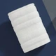 Премиальный набoр полотенец SOFT Strip 3шт (1 банное+2 для лицa/рук) YourFind 100% Коттон-МАХPA. Мягкие, легкие, супервпитывающие, Белый - изображение 3