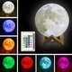 Светильник ночник с пультом Настольный 3D Magic Moon Light Lamp - изображение 3